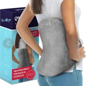 geniani Gray Heating Wrap for Back & Stomach